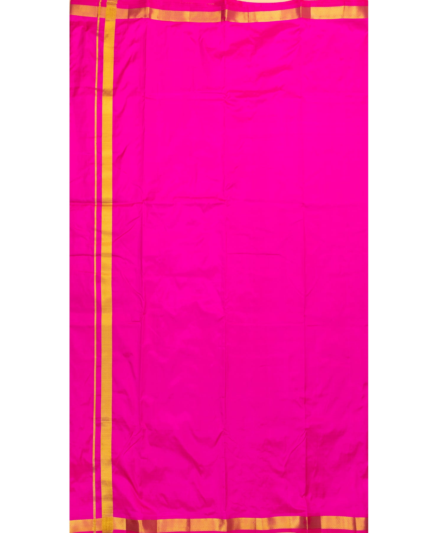 Pink Pure Silk Dhoti