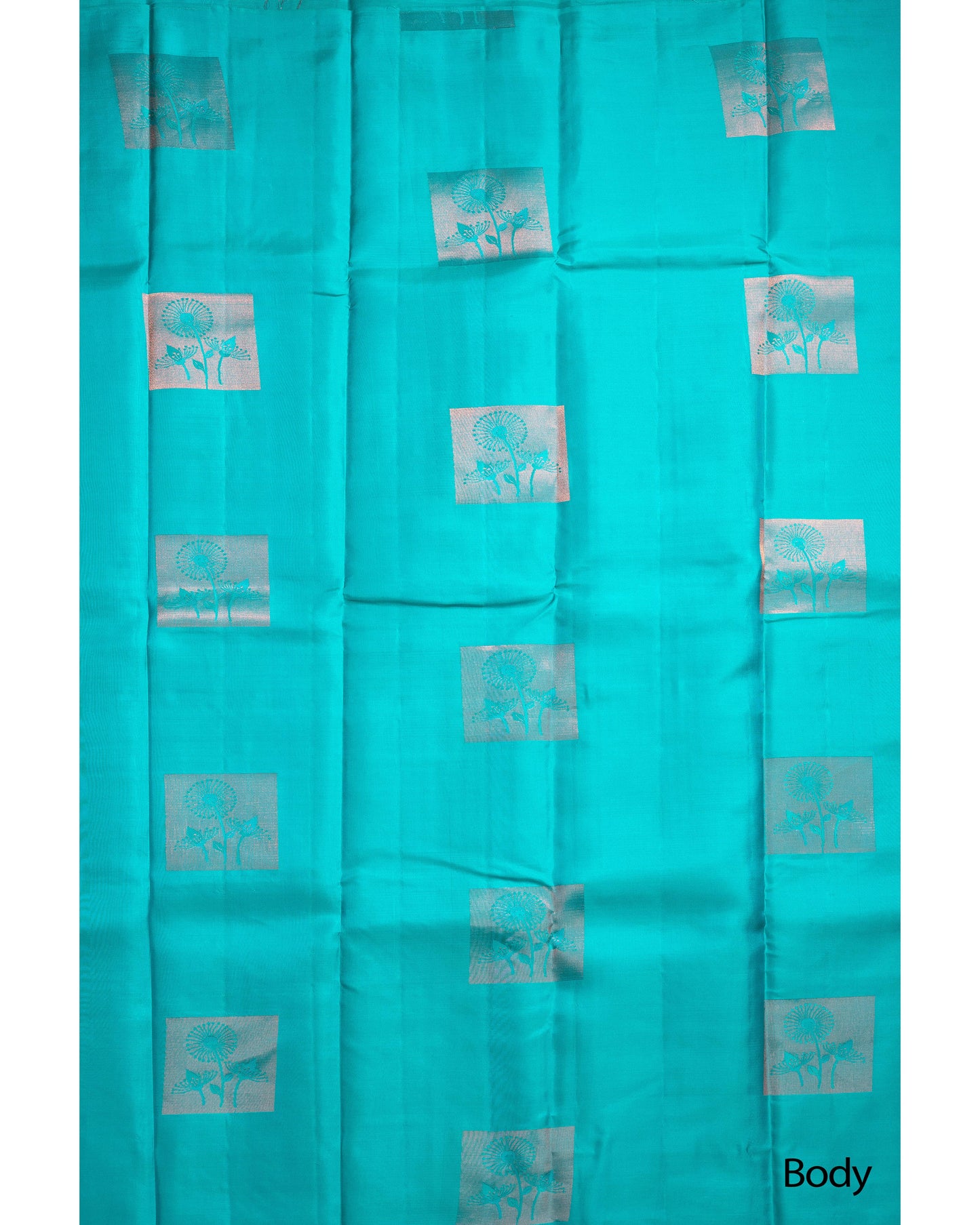 Saffire Blue With Light Pink Pallu Pure Soft Silk Saree
