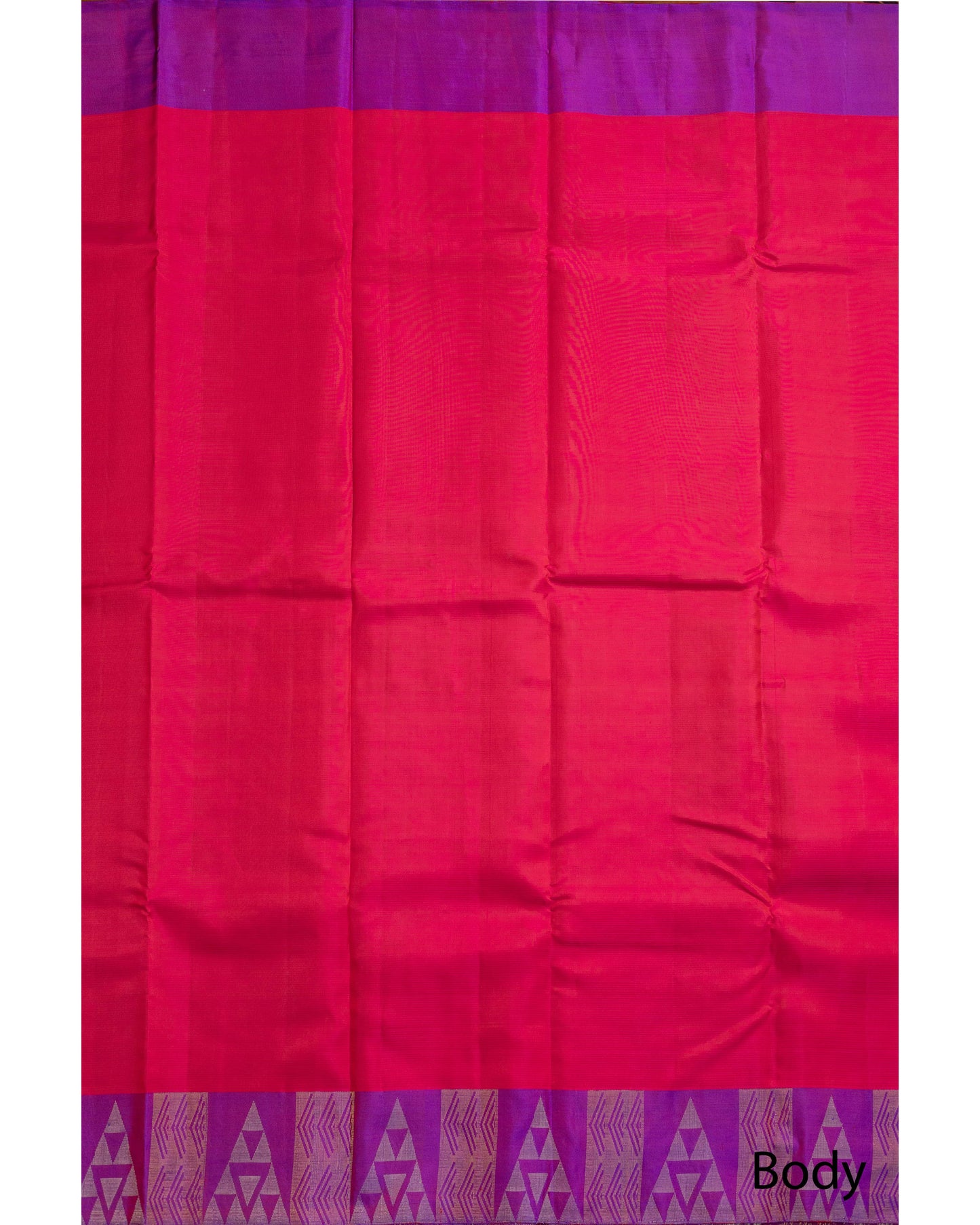 Majenta With Violet Pallu Kanchivaram Pure Soft Silk Saree