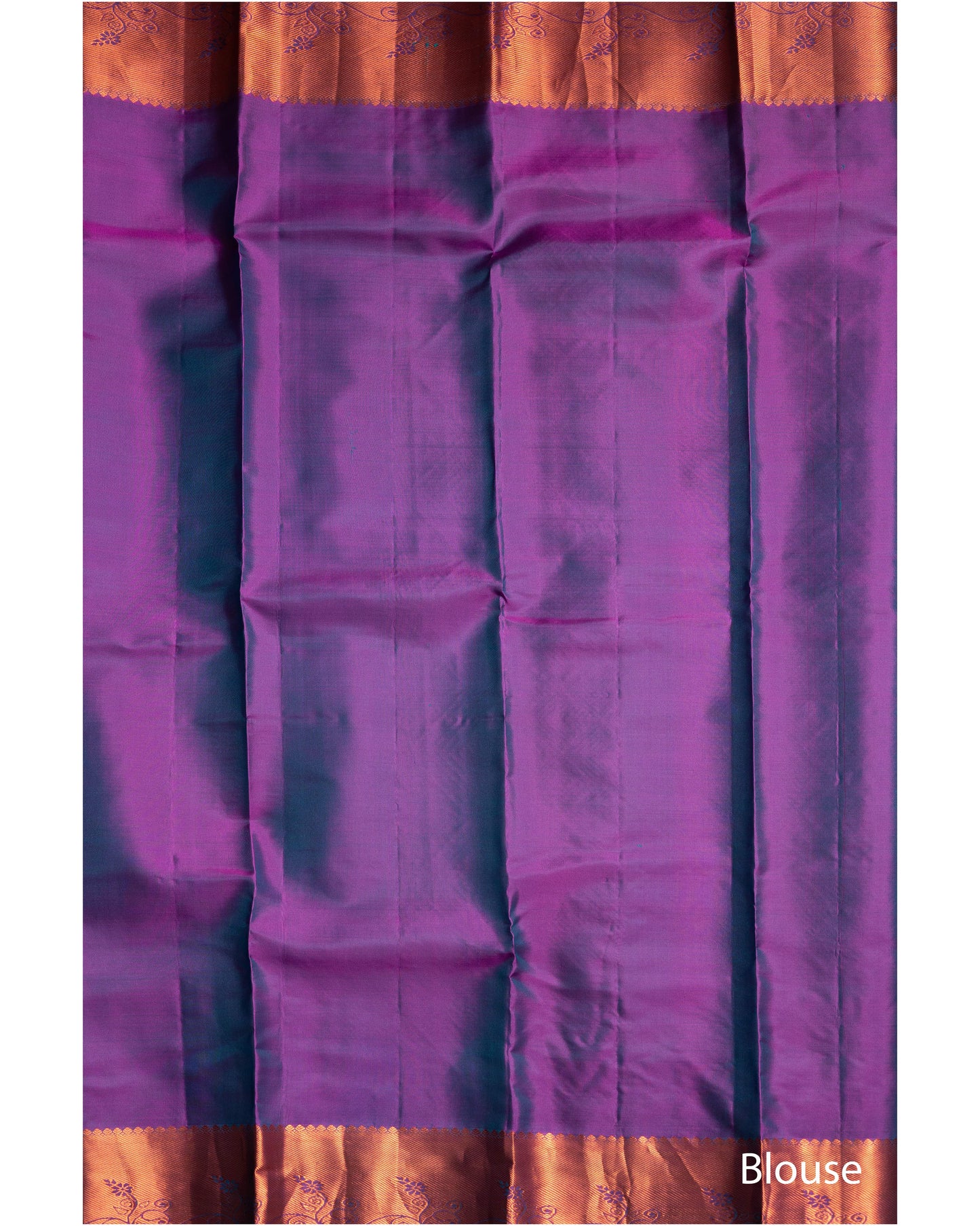 Saffire Green With Rani Pallu Pure Soft Silk Saree