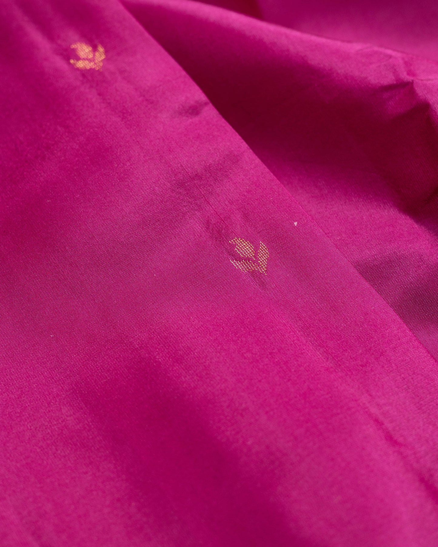Majenta With Self Colour Pallu Pure Soft Silk Saree