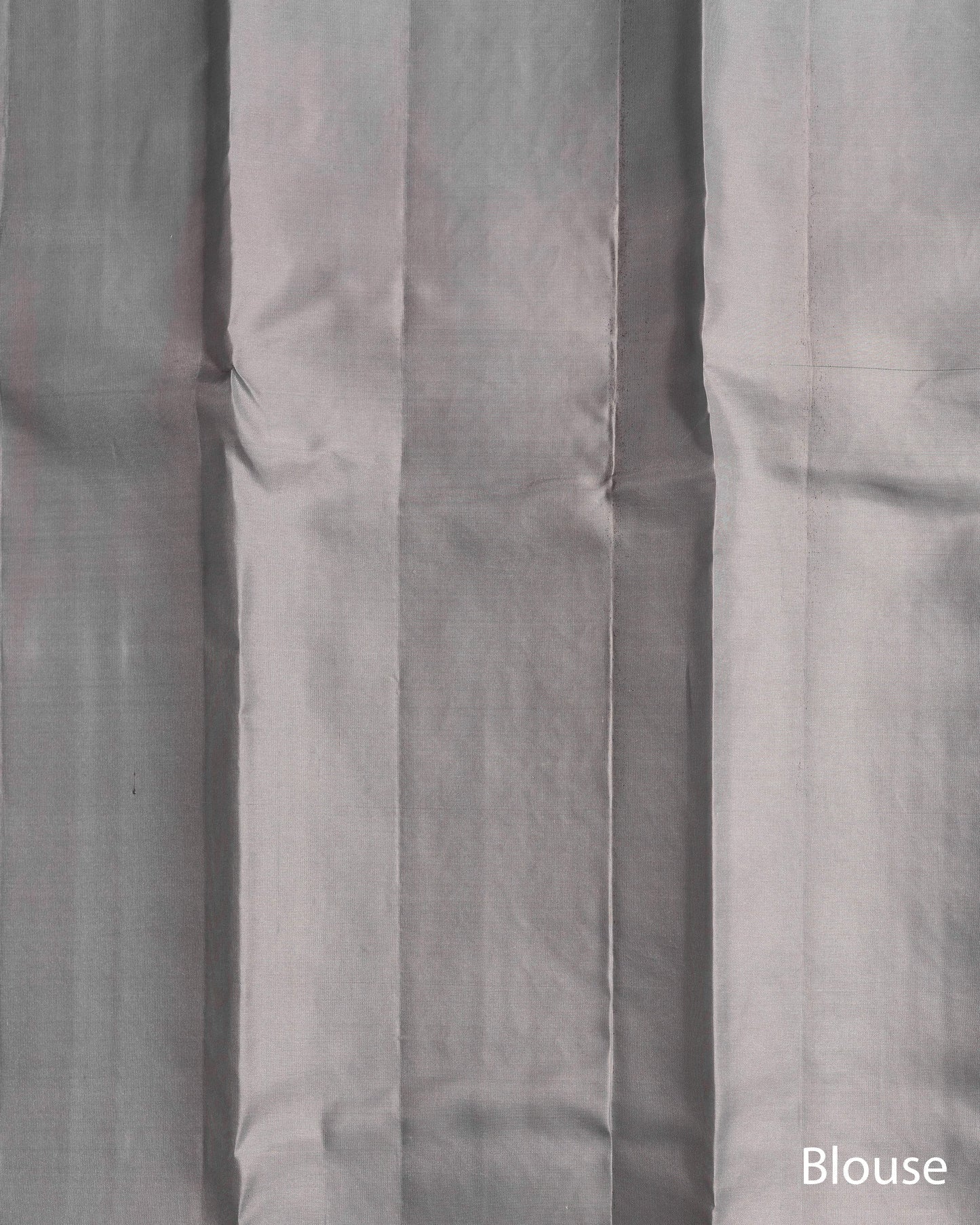 Silver Grey With Self Pallu Pure Soft Silk Saree
