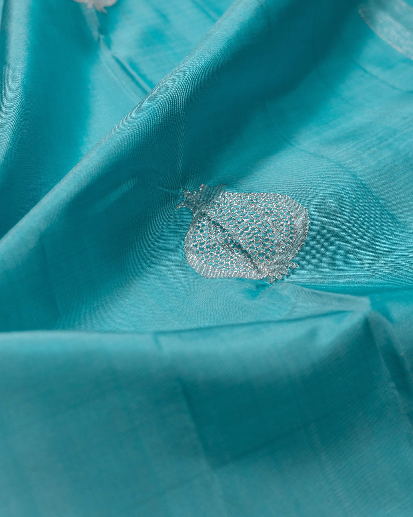 Sky Blue With Light Pink Pallu Pure Soft Silk Saree