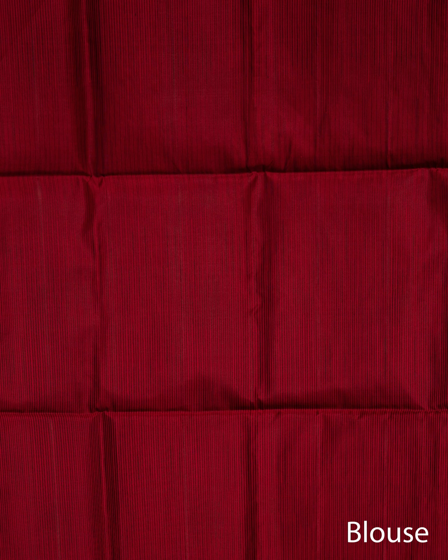 Red With Chocolate Brown Pallu Pure Soft Silk Saree