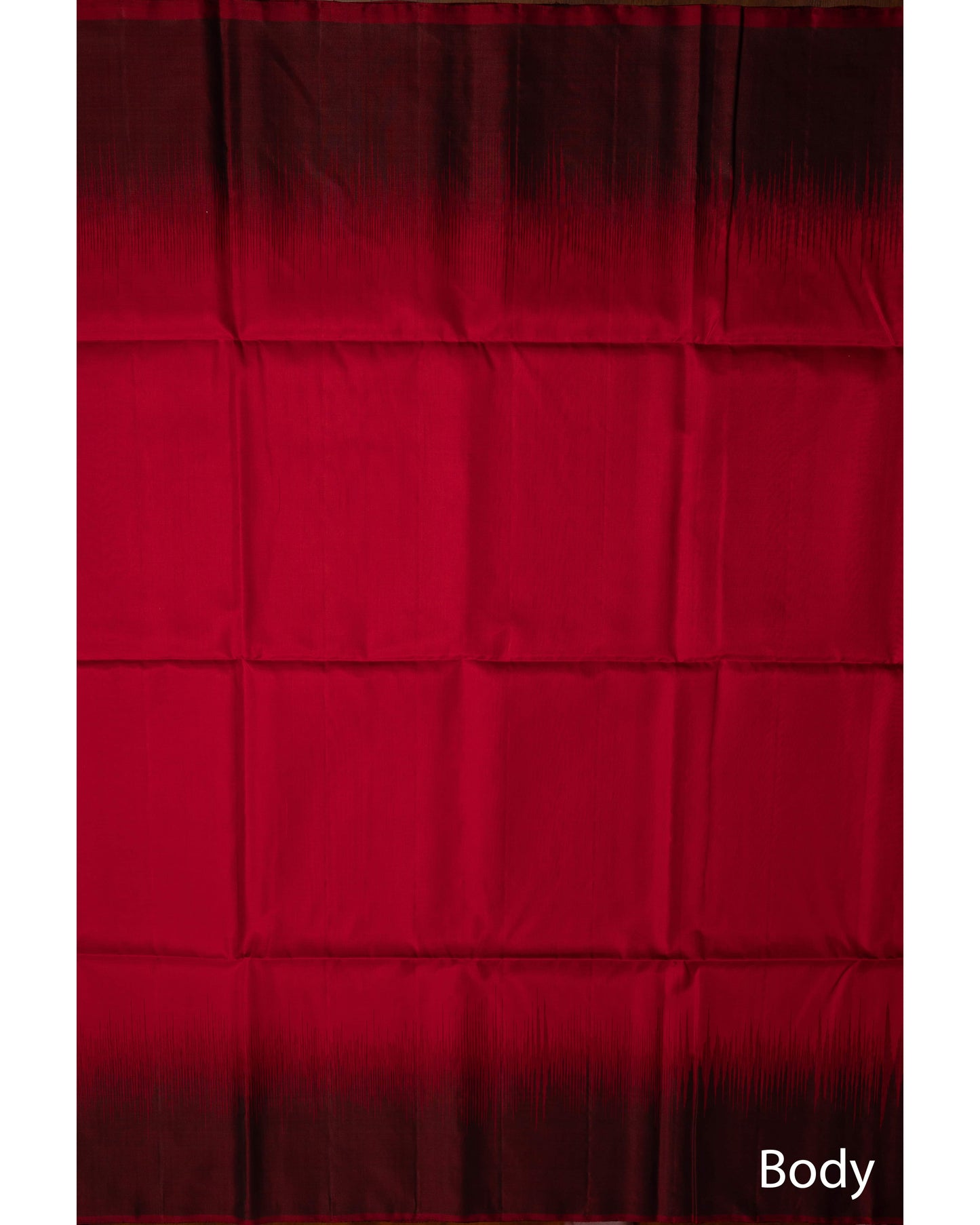 Red With Chocolate Brown Pallu Pure Soft Silk Saree