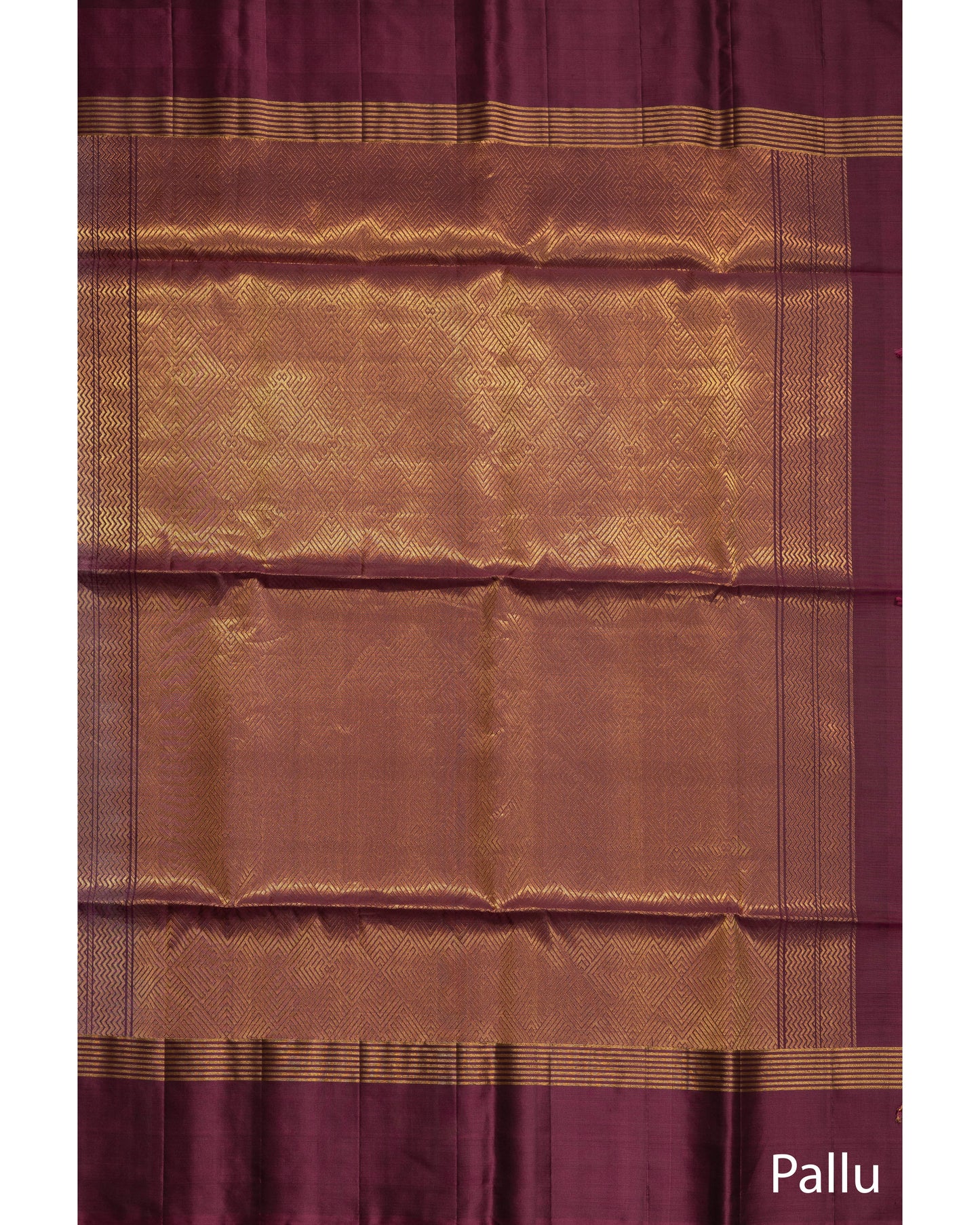 Onion Pink With Burgandy Pallu Kanchivaram Pure Soft Silk Saree