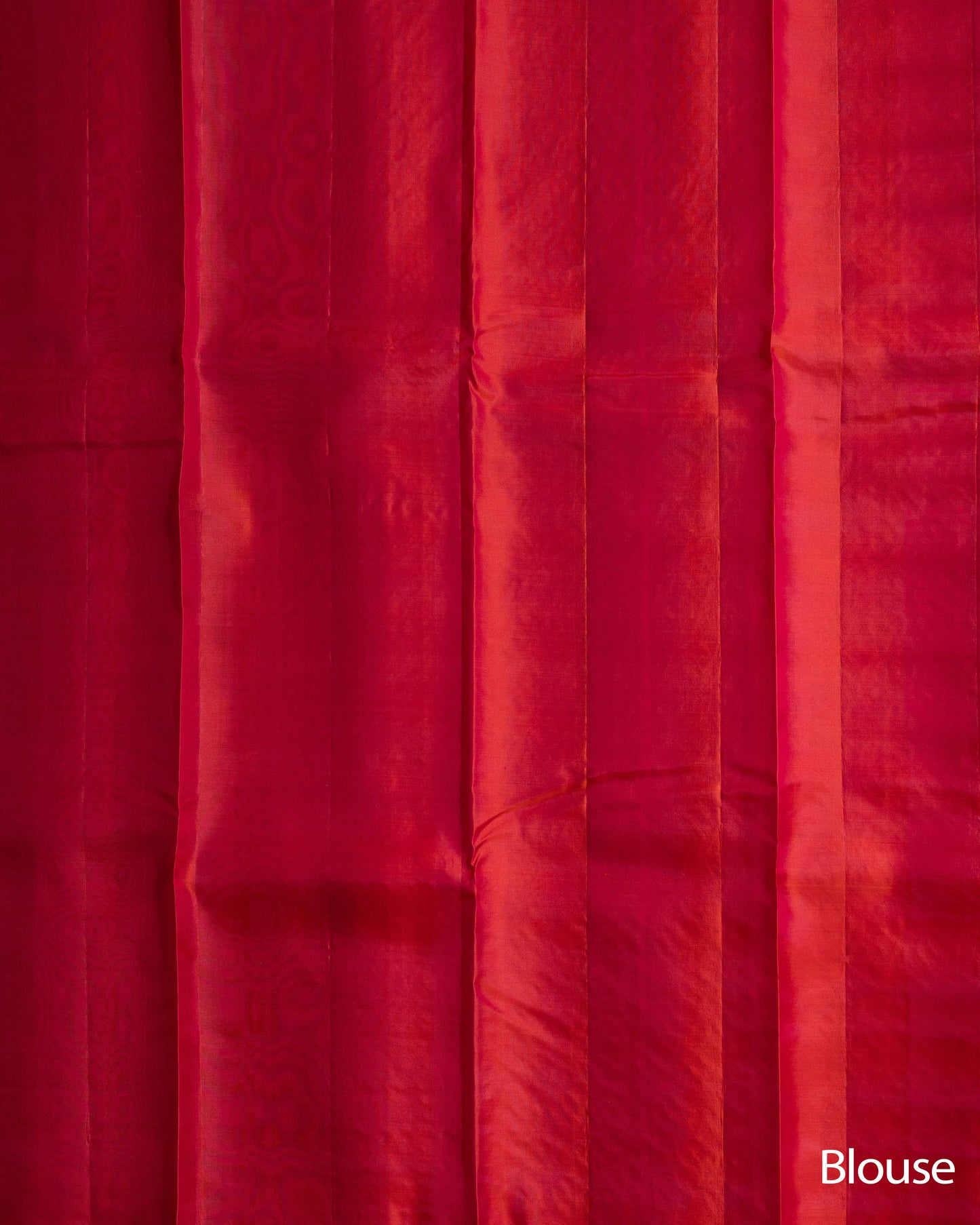 Light Saffire Green Self Print With Rani Pink Pallu Kanchivaram Pure Soft Silk Saree