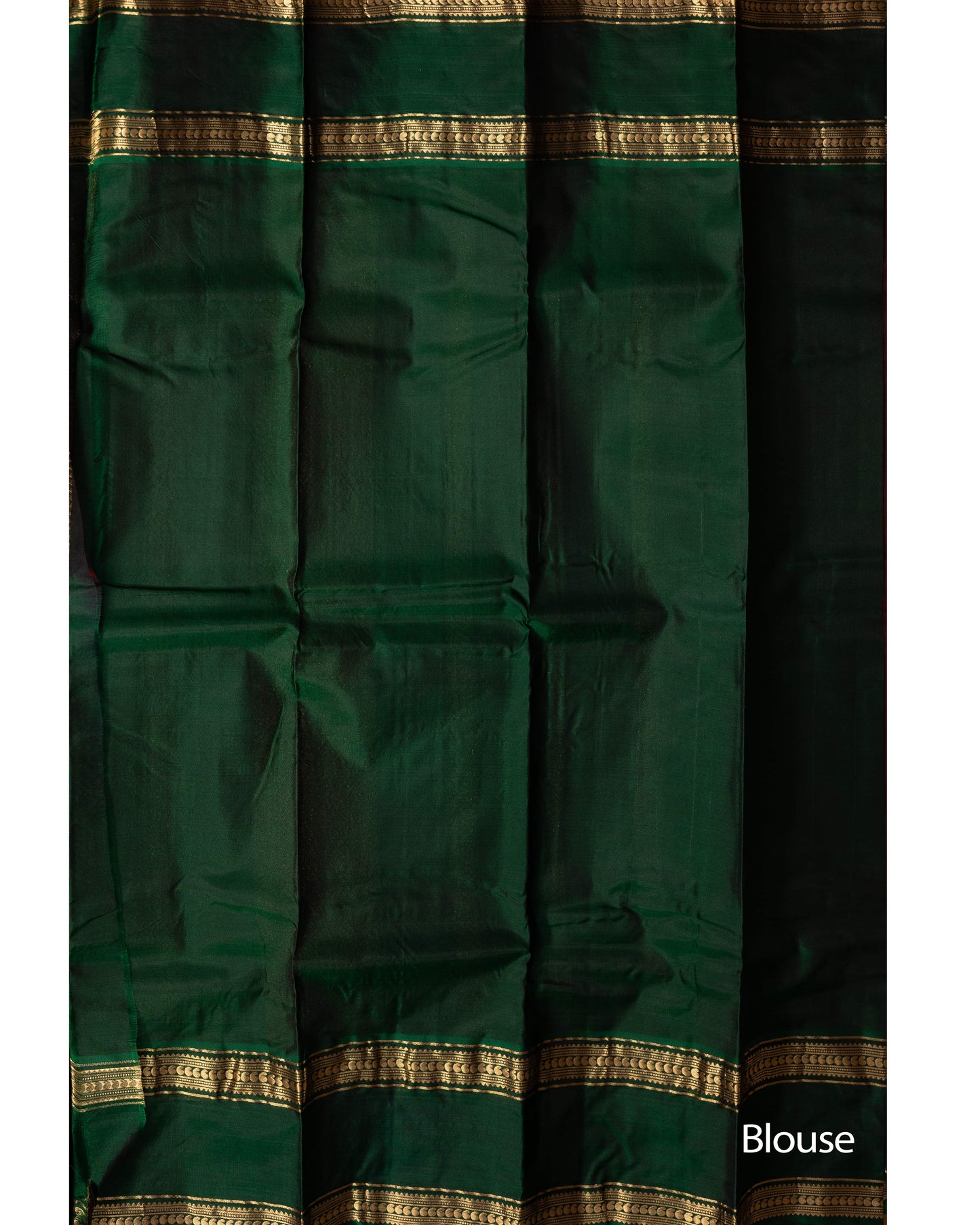 Maroon Colour With Bottle Green Pallu Kanchivaram Pure Soft Silk Saree
