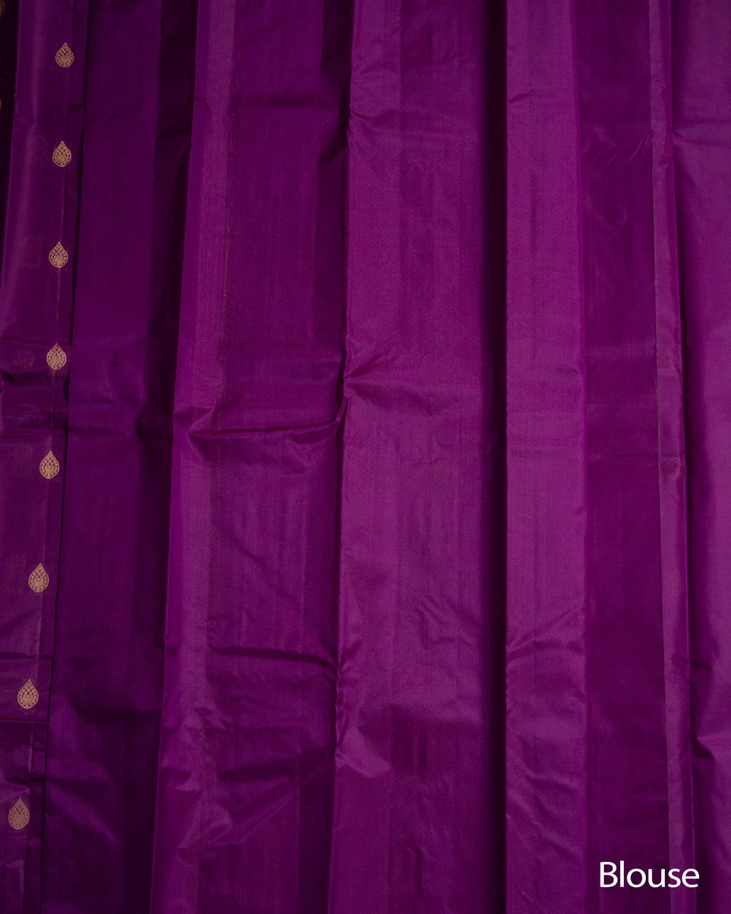 Purple With Self Colour Pallu Pure Soft Silk Saree