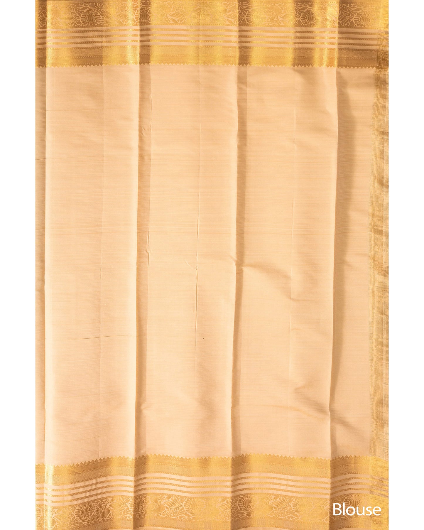 Pastel Greyish Green With Tasar Colour Pallu Pure Silk Signature Blend Saree
