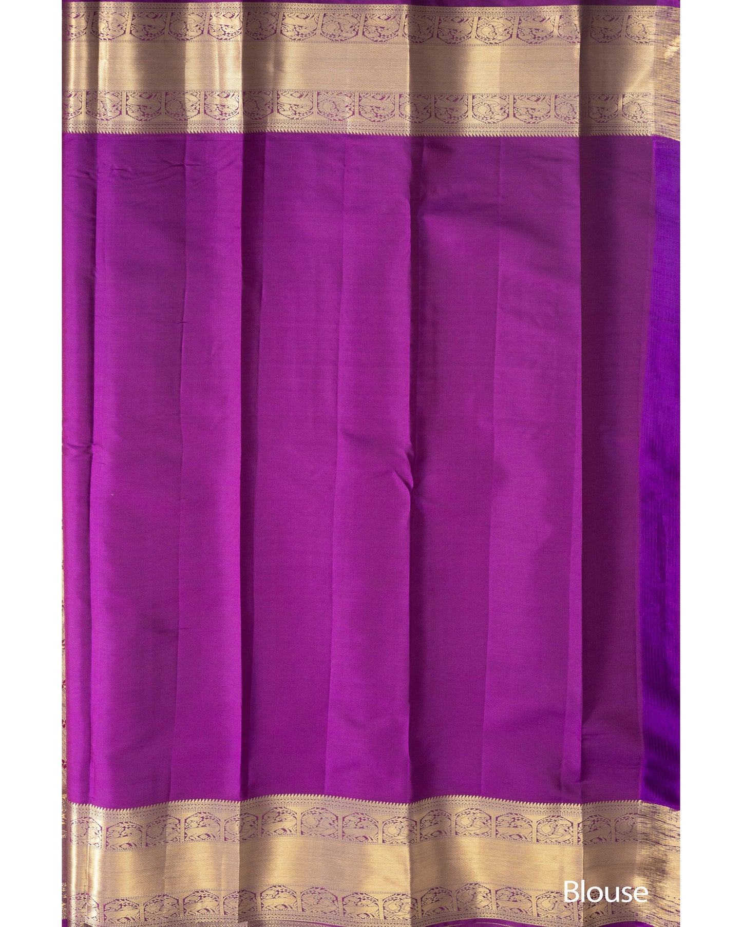 Deep Rani Pink With Burgundy Pallu Pure Silk Signature Blend Saree