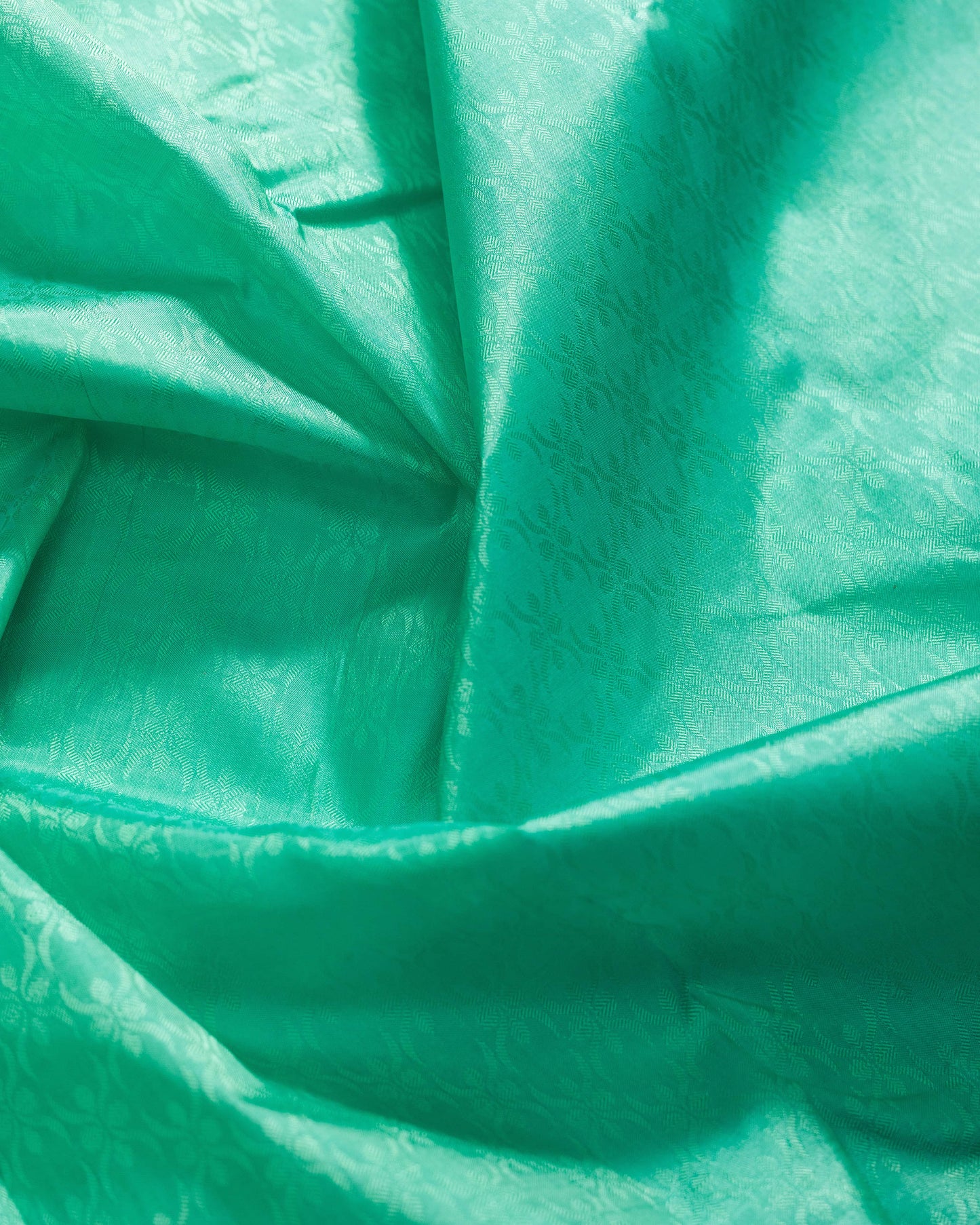 Sea Green With Ash Grey Pallu Pure Silk Gift Saree