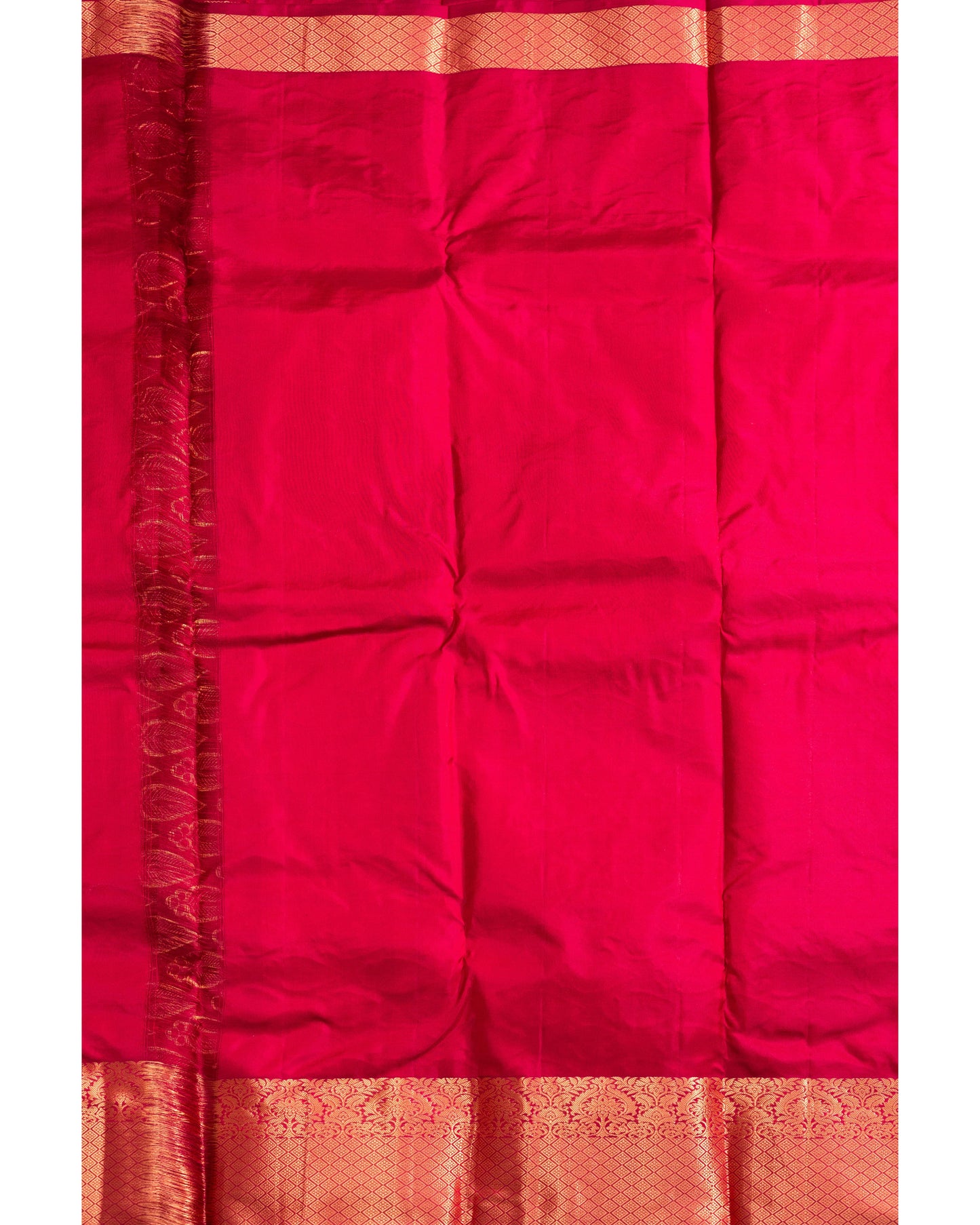 Pastel Pista Green With Reddish Maroon Pallu Pure Silk Gift Saree