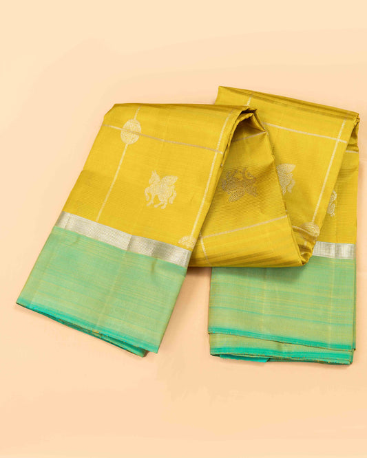 DUAL TONE DARK LEMON WITH SAFFIRE