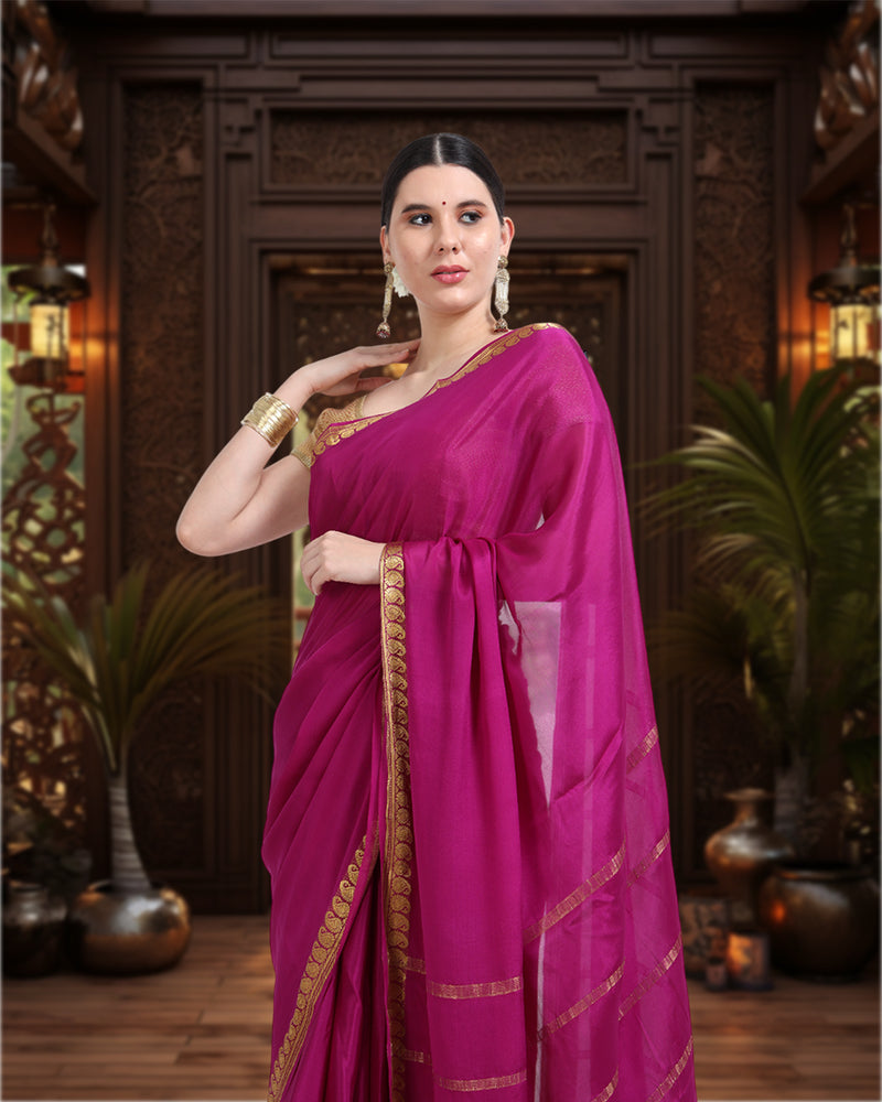 Pure Mysore Silk Crepe